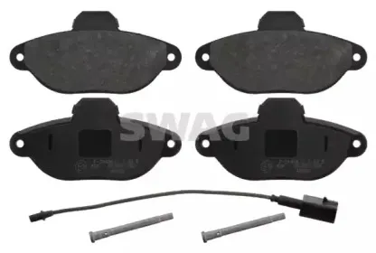 Комплект тормозных колодок, дисковый тормоз SWAG купить